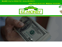 Tablet Screenshot of ezmoneycc.com